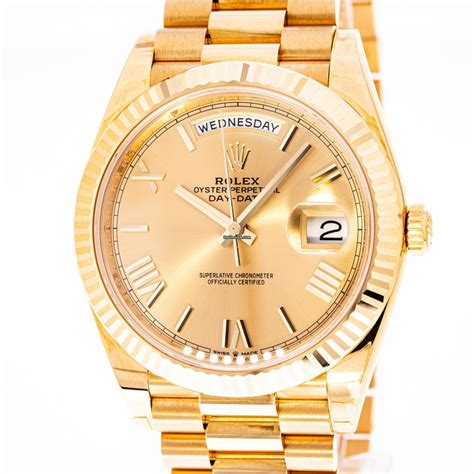 rolex day date 40 228238 verklebt lc100|Rolex Day-Date price.